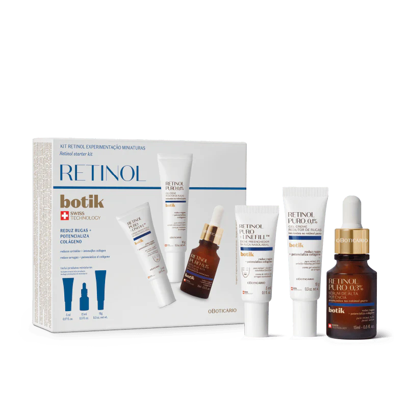 BOTIK | Cofre Miniaturas Retinol Puro