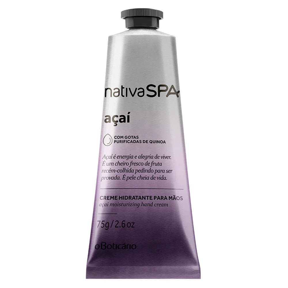 NATIVA SPA | Crema de Manos Nativa SPA Açaí, 75g