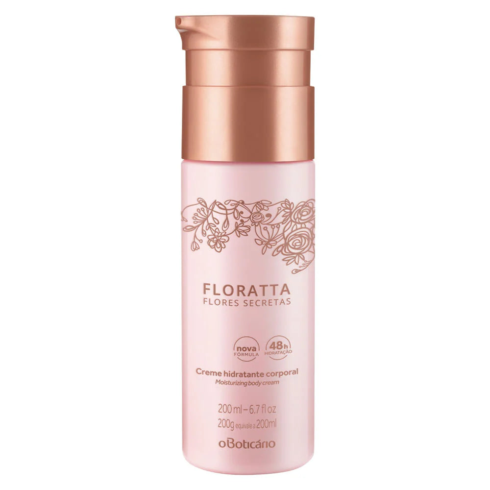 FLORATTA | Crema Hidratante Corporal Floratta Flores Secretas, 200g