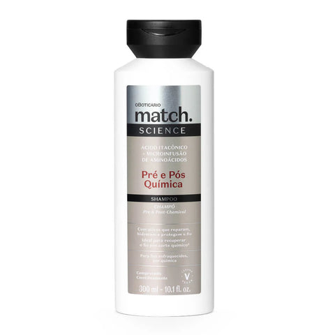 MATCH | Pré y Pós-Química Champú Match Science, 300ml
