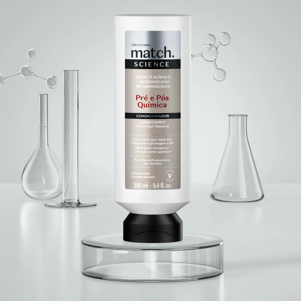 MATCH | Pré y Pós-Química Acondicionador Match Science, 280ml