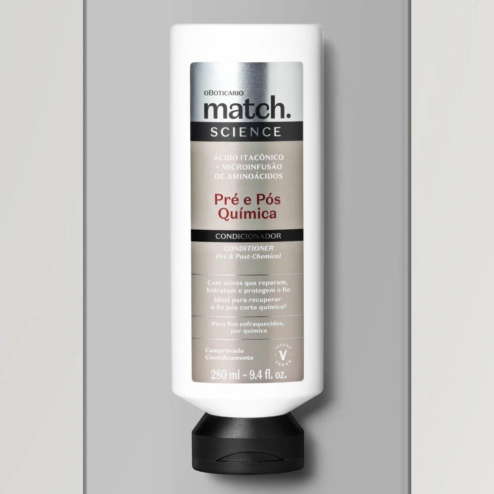 MATCH | Pré y Pós-Química Acondicionador Match Science, 280ml