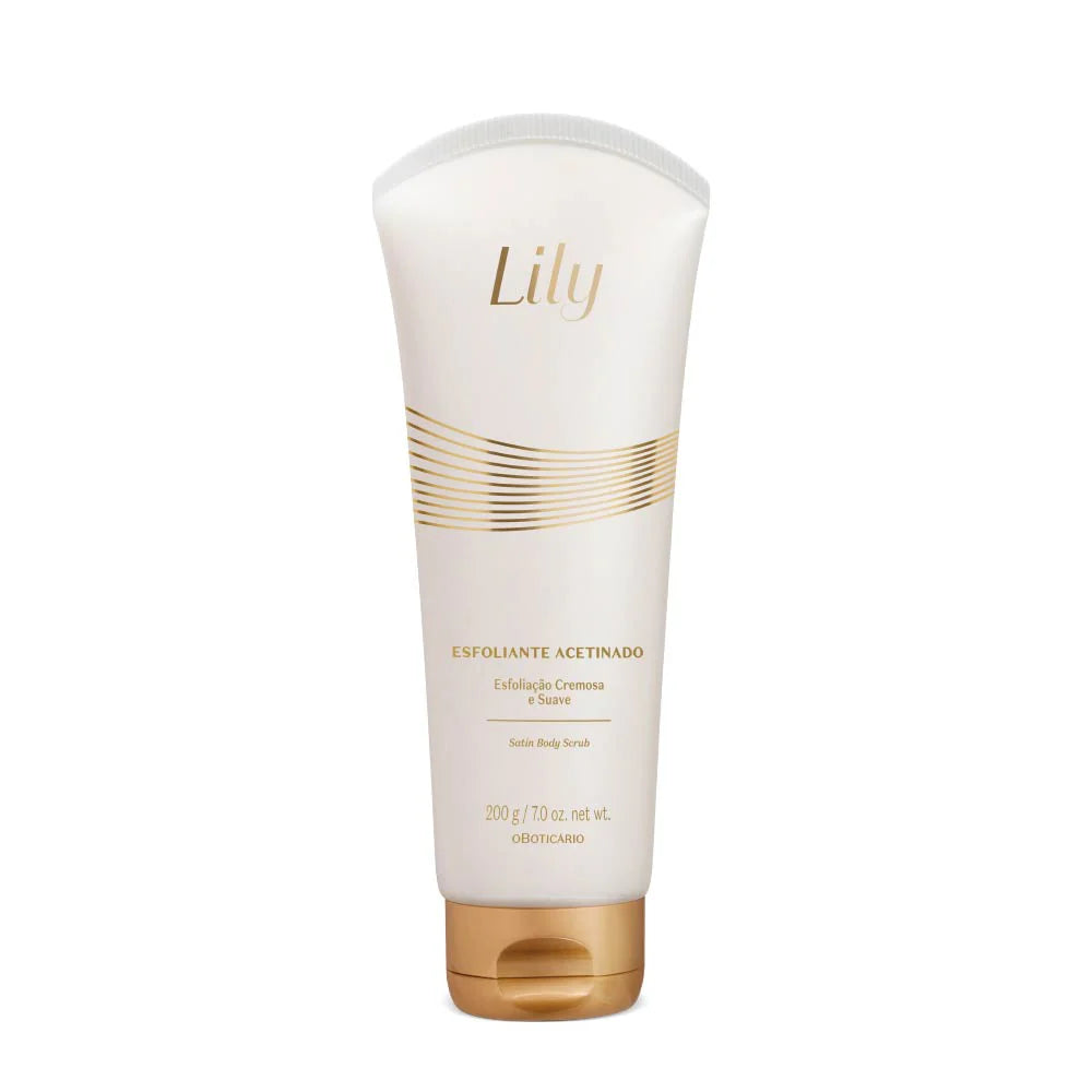 LILY | Exfoliante Hidratante Satinado Lily, 200g