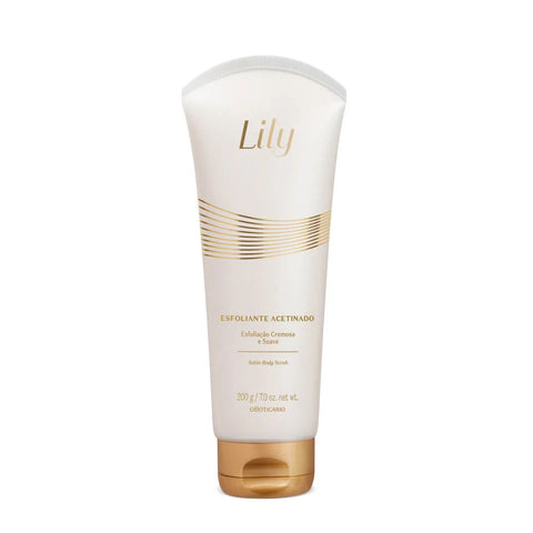 LILY | Exfoliante Hidratante Satinado Lily, 200g