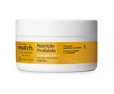 MATCH | Nutrición Profunda Mascarilla Capilar Match, 70g