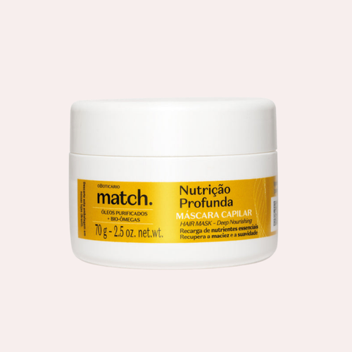 MATCH | Nutrición Profunda Mascarilla Capilar Match, 70g