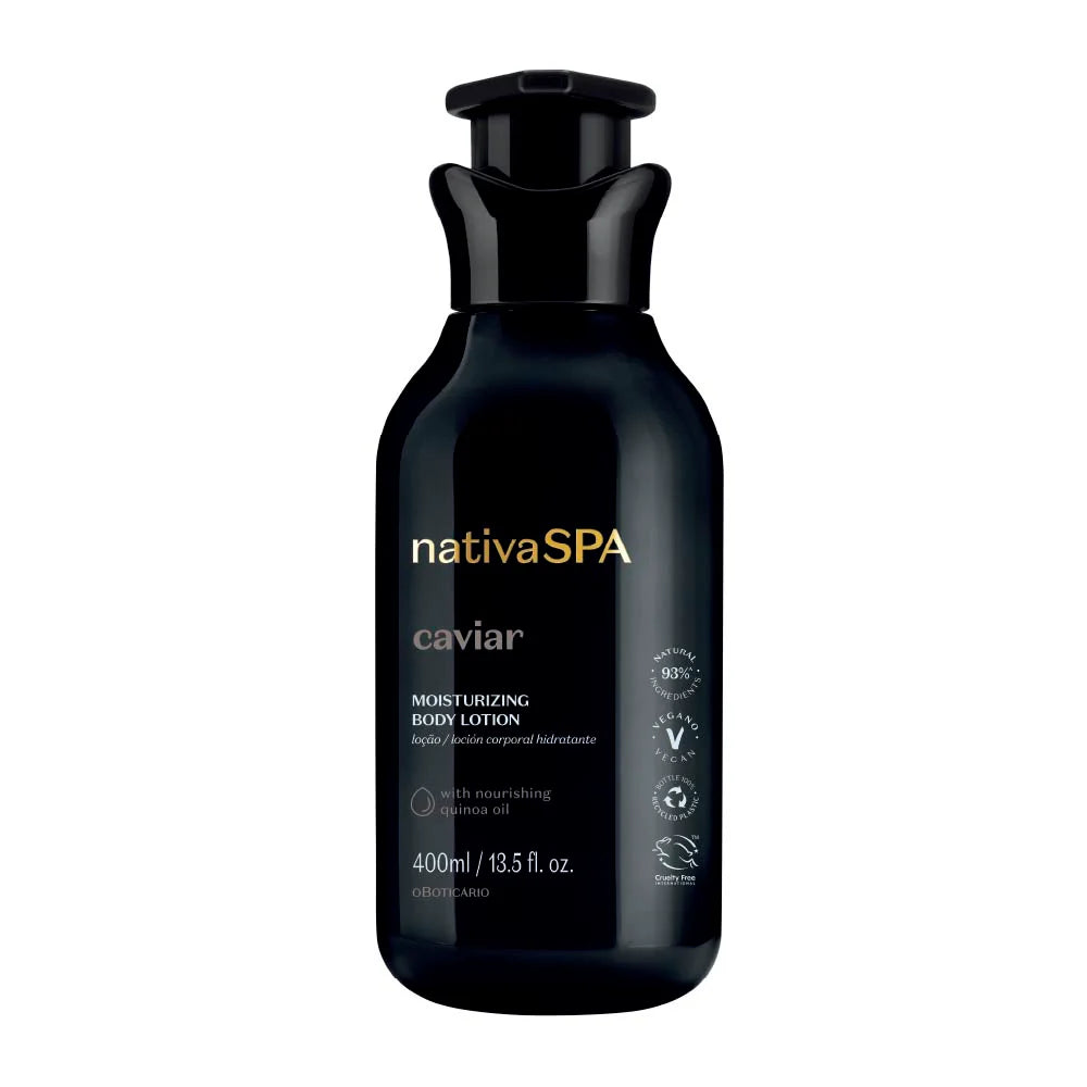 NATIVA SPA | Loción Hidratante Nativa SPA Caviar, 400ml