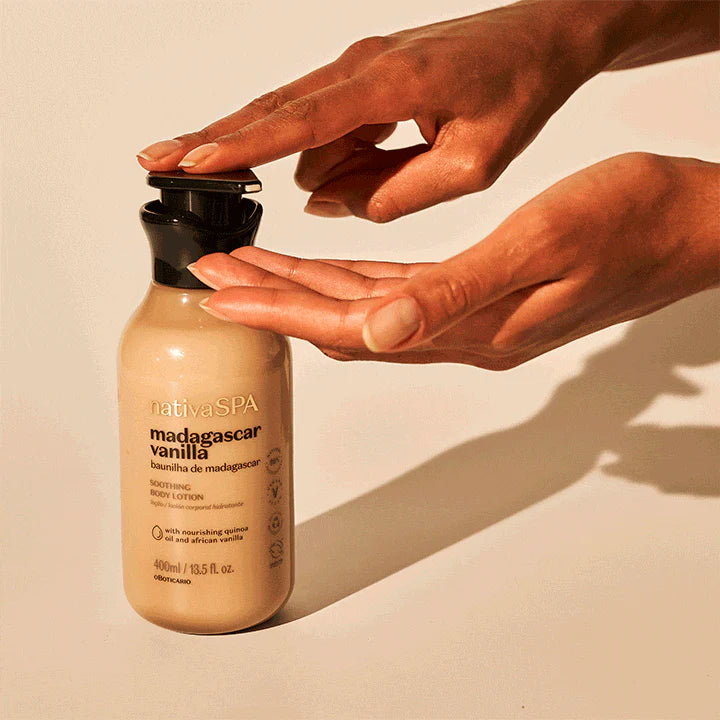 NATIVA SPA | Loción Hidratante Nativa SPA Vainilla de Madagascar, 400ml