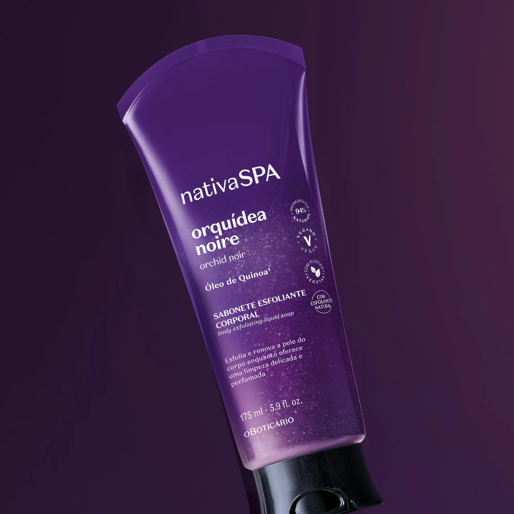 NATIVA SPA | Exfoliante Líquido Corporal Nativa SPA Orquídea Noire, 175ml
