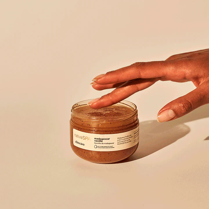 NATIVA SPA | Exfoliante Corporal de Azúcar Nativa SPA Vainilla de Madagascar, 200g