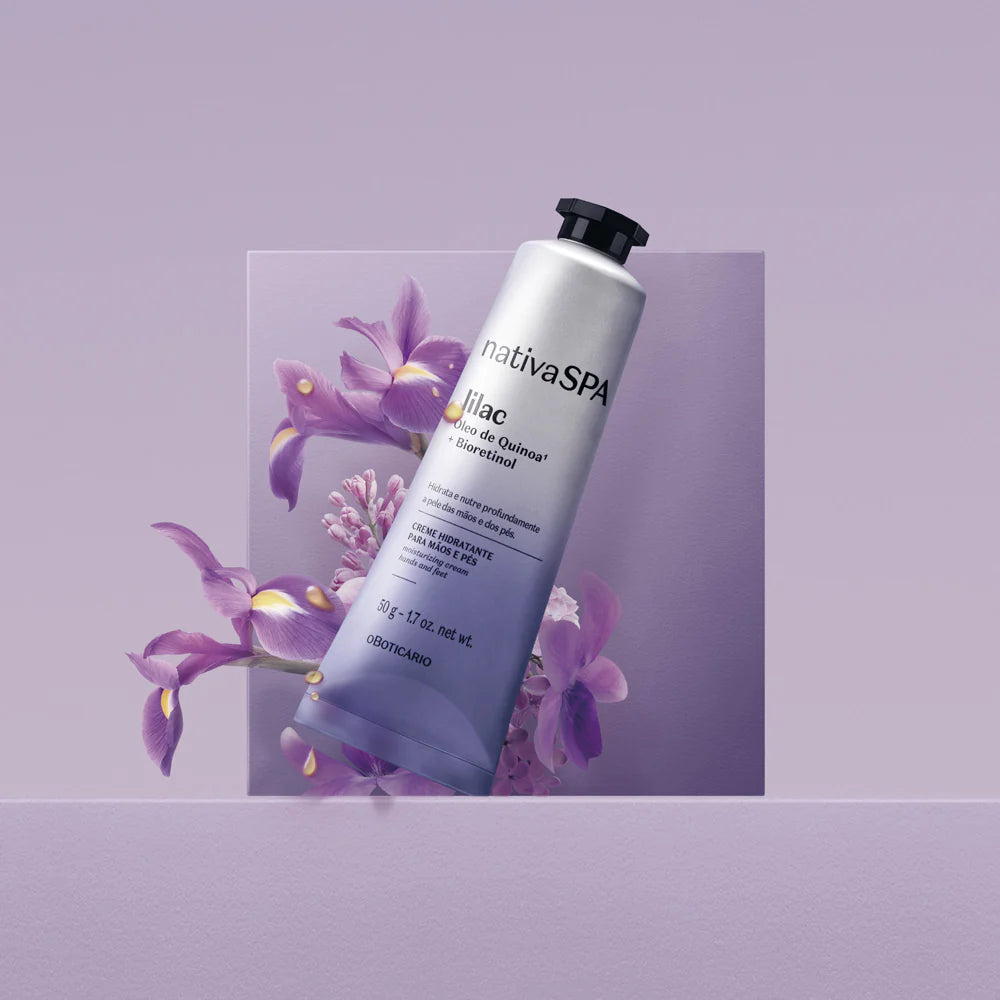 NATIVA SPA | Crema Hidratante para Manos y Pies Nativa SPA Lilac, 50g