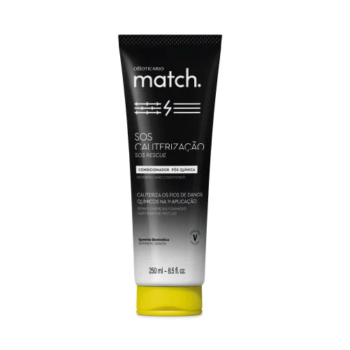 MATCH | Post-Química Acondicionador Match SOS Cauterización, 250ml