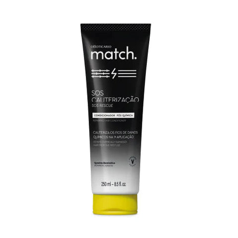 MATCH | Post-Química Acondicionador Match SOS Cauterización, 250ml