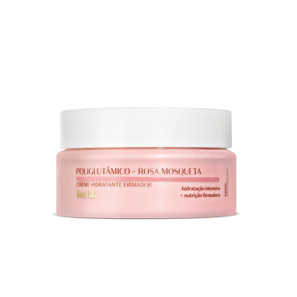 BOTIK | Crema Hidratante Reafirmante Poliglutámico + Rosa Mosqueta Botik, 50g