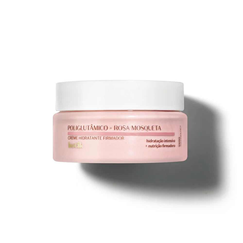 BOTIK | Crema Hidratante Reafirmante Poliglutámico + Rosa Mosqueta Botik, 50g