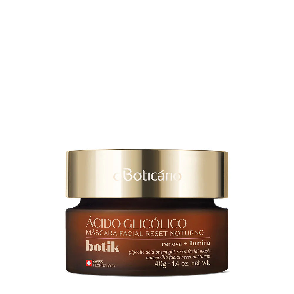 BOTIK | Máscara Facial Reset Nocturno Ácido Glicólico Botik, 40g