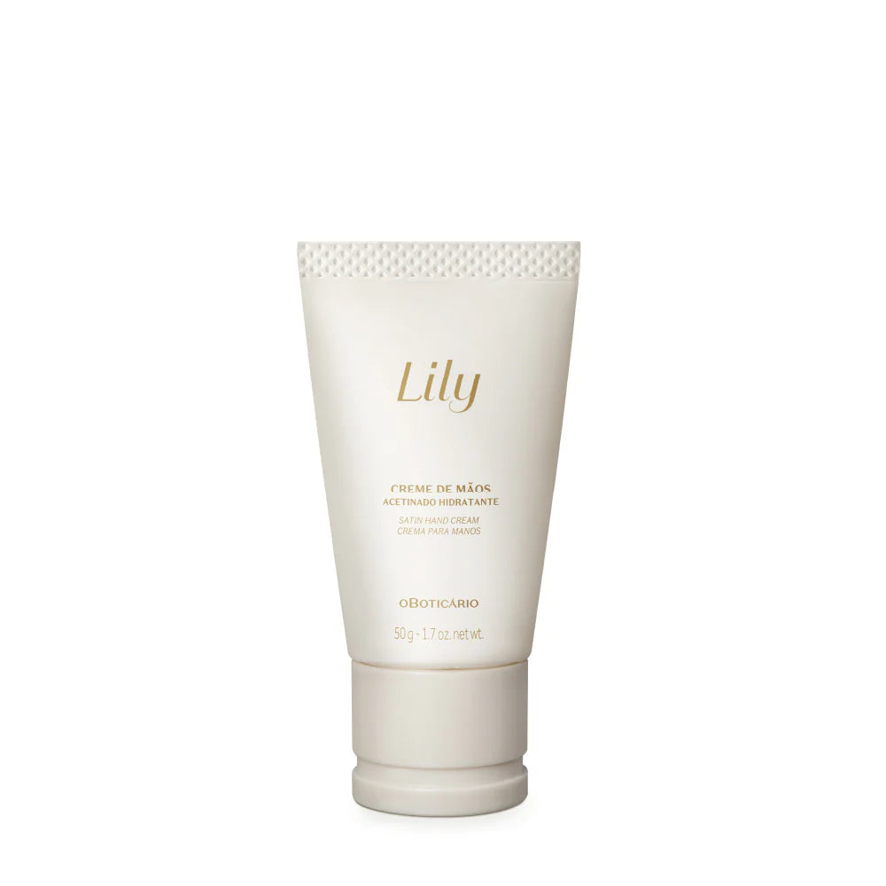 LILY | Crema de Manos Satinada Hidratante Lily, 50g