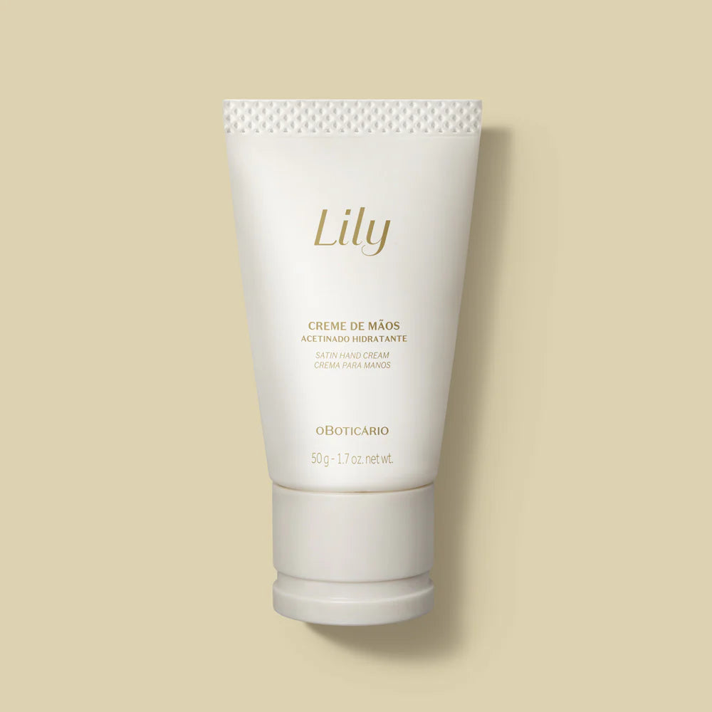 LILY | Crema de Manos Satinada Hidratante Lily, 50g