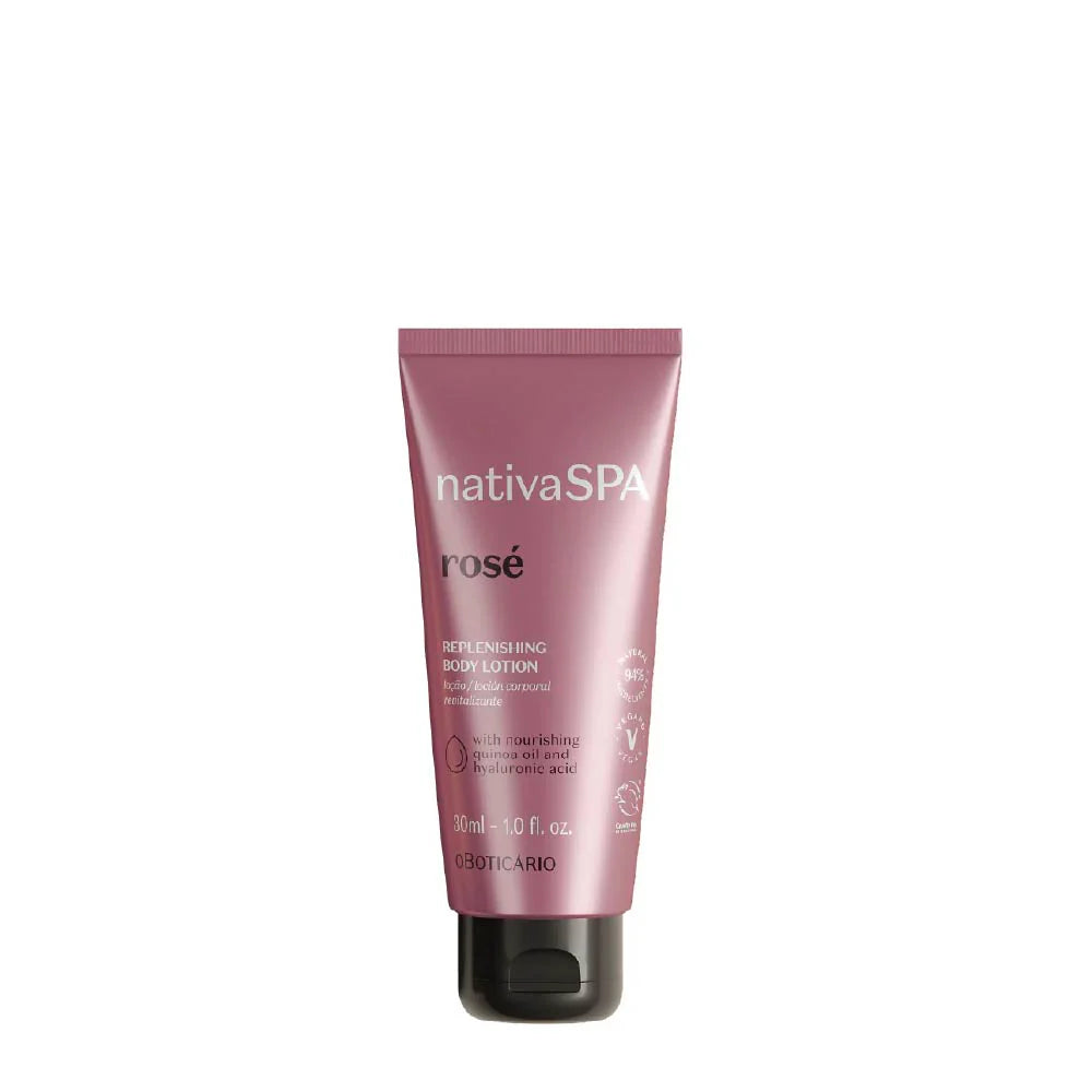 NATIVA SPA | Mini Loción Revitalizante Corporal Nativa Spa Rosé, 30ml