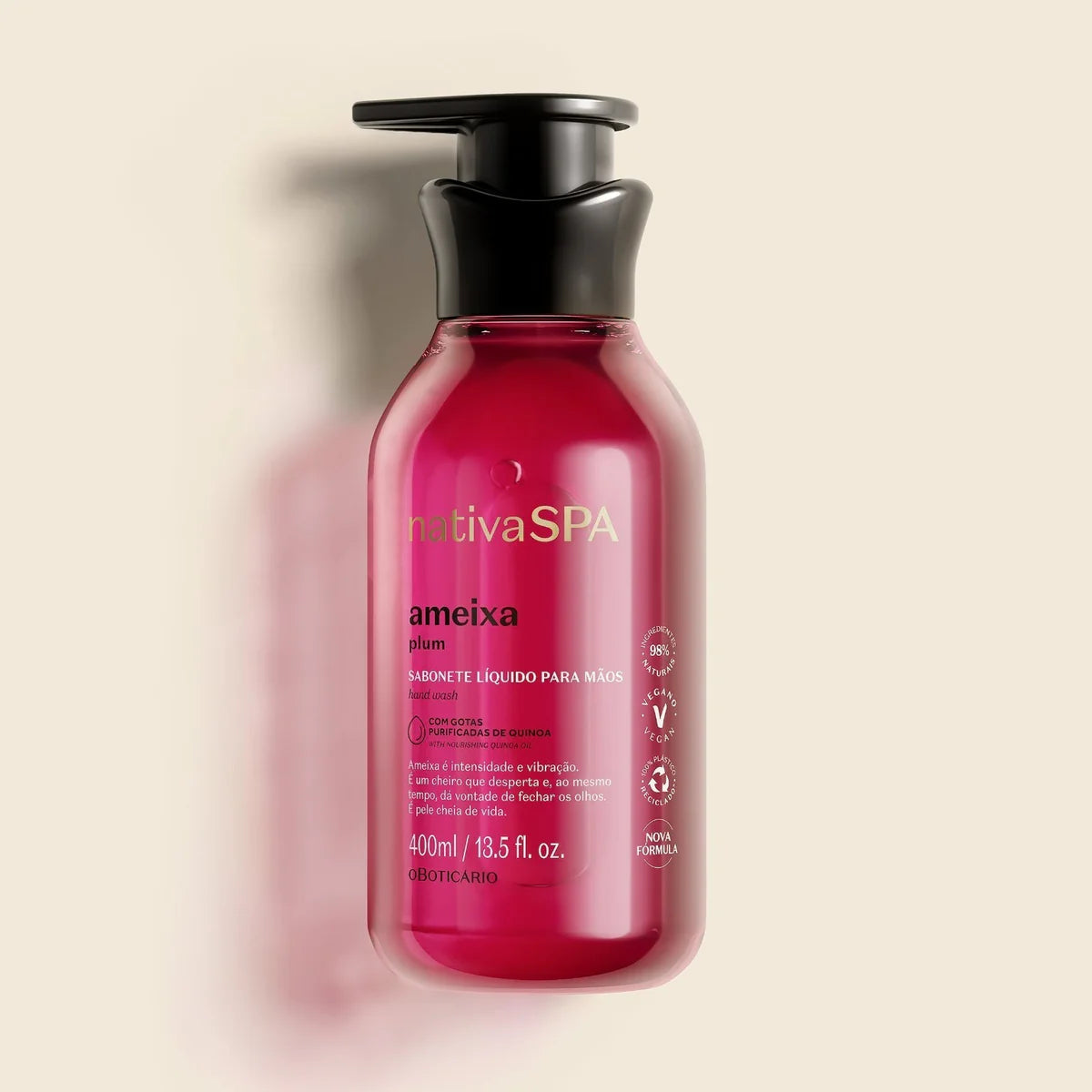 NATIVA SPA | Jabón Líquido de Manos Nativa Spa Ciruela, 400ml