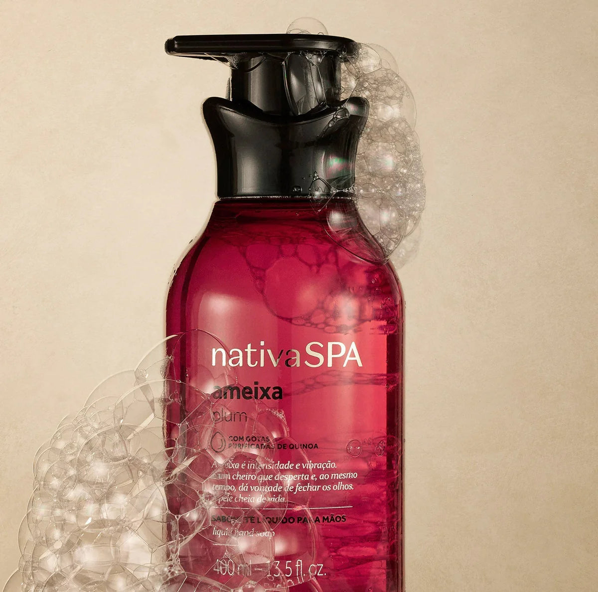 NATIVA SPA | Jabón Líquido de Manos Nativa Spa Ciruela, 400ml