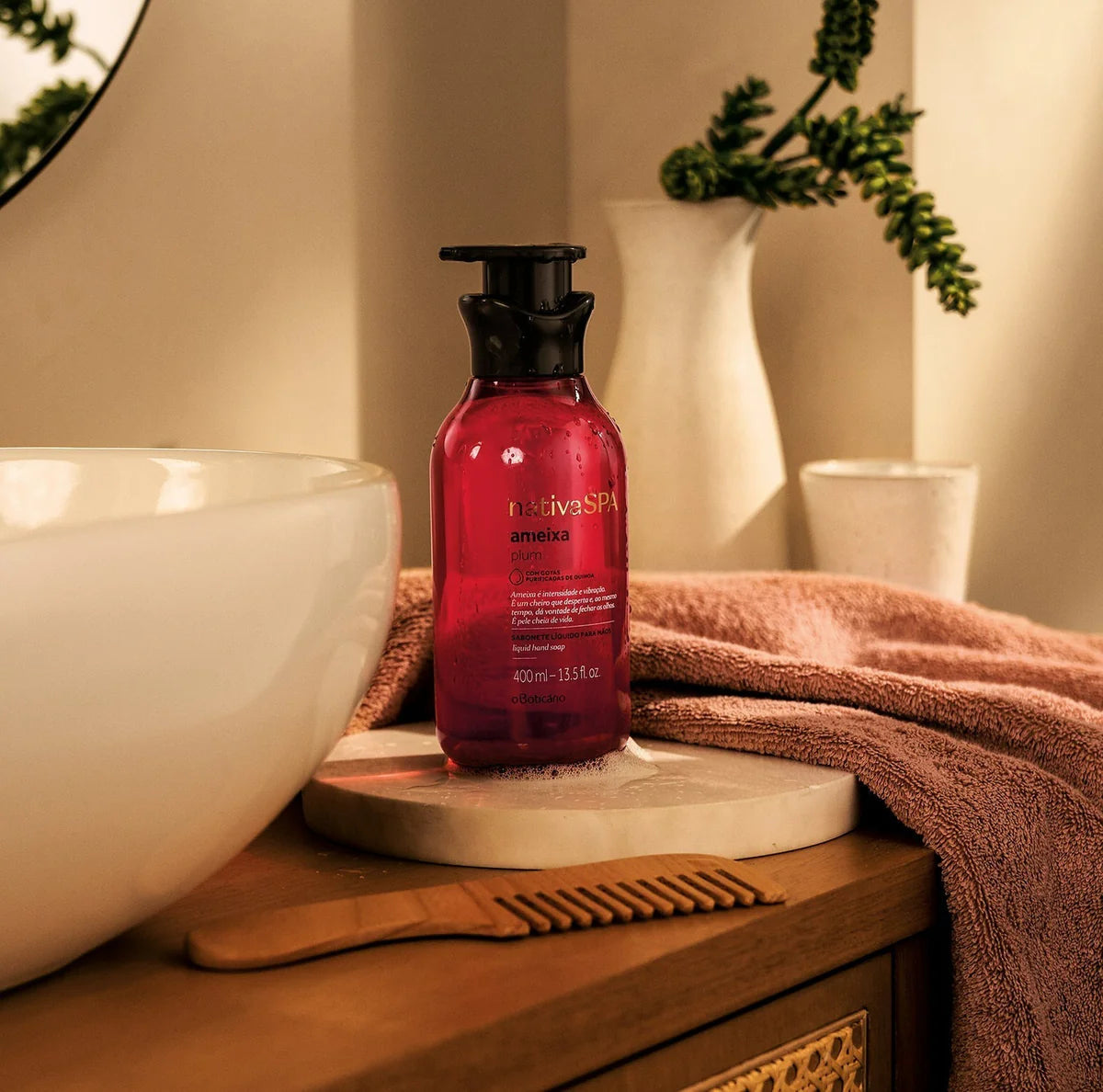NATIVA SPA | Jabón Líquido de Manos Nativa Spa Ciruela, 400ml