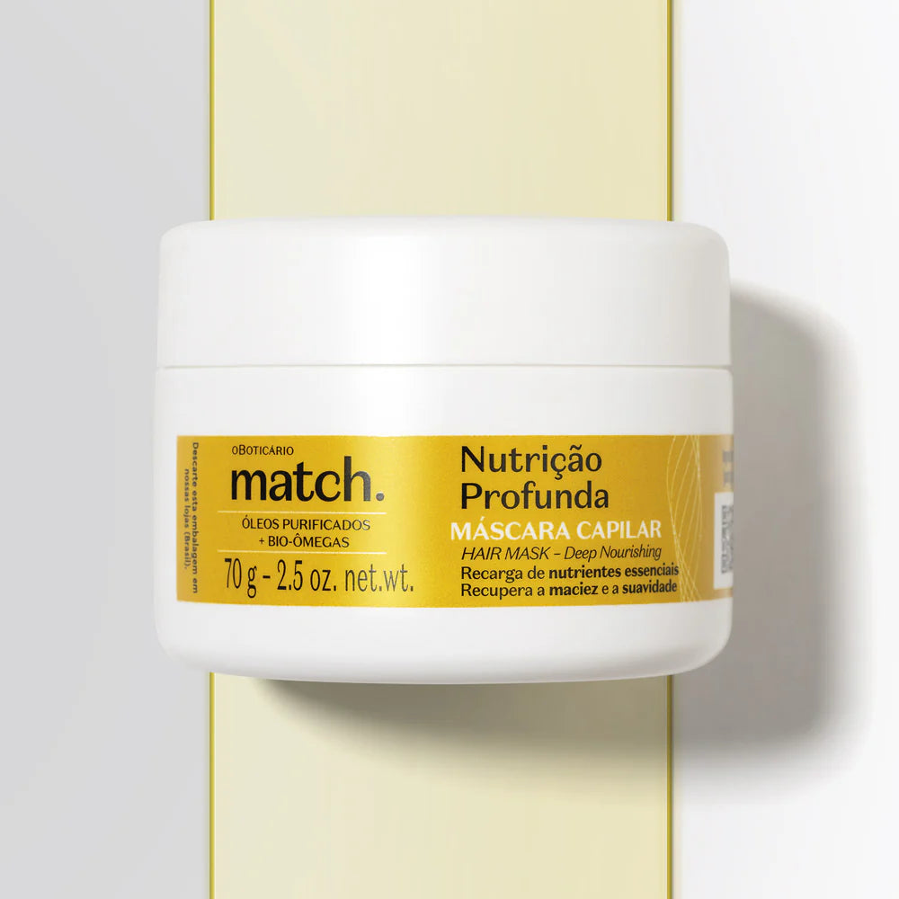 MATCH | Nutrición Profunda Mascarilla Capilar Match, 70g