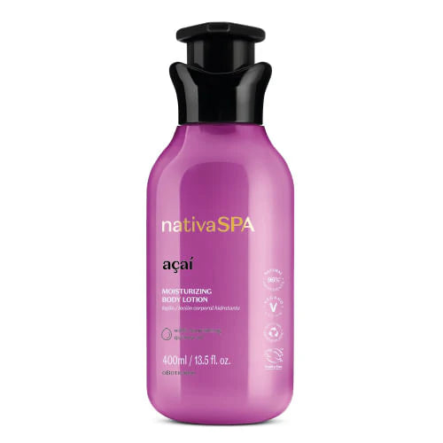 NATIVA SPA | Loción Hidratante Nativa SPA Açaí, 400ml