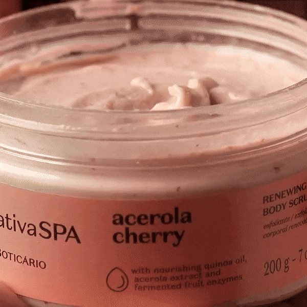 NATIVA SPA | Acerola Cherry Exfoliante Corporal, 200g