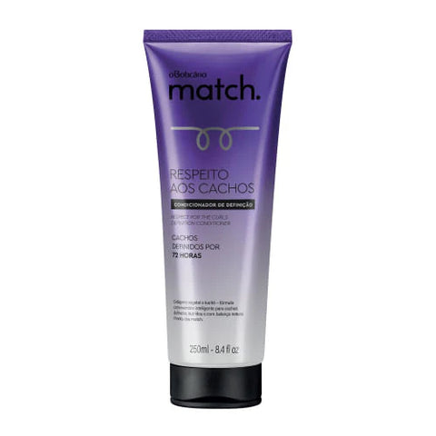 MATCH | Respeto a los Rizos Acondicionador Match, 250ml