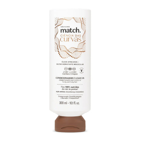 MATCH | Match Ciencia de las Curvas Acondicionador y Leave-In, 300ml
