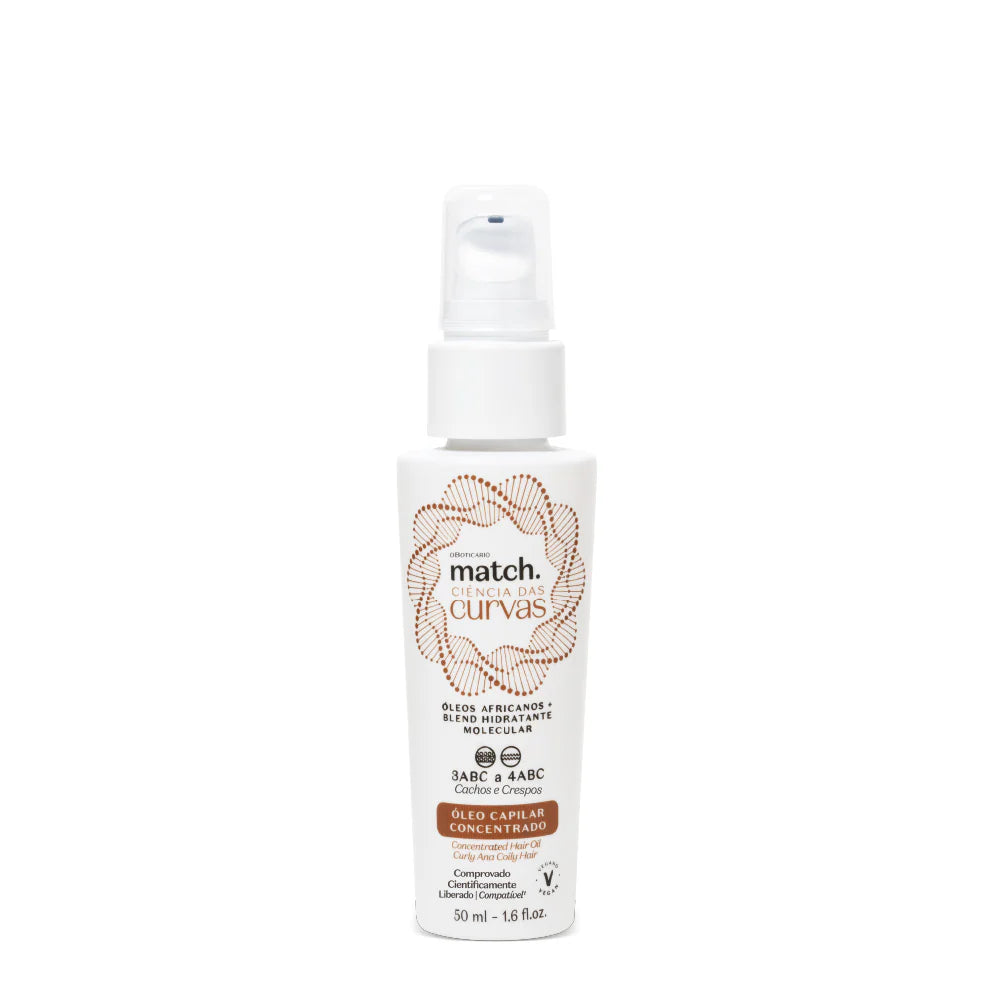 MATCH | Match Ciencia de las Curvas Aceite Capilar Multibeneficios, 50ml