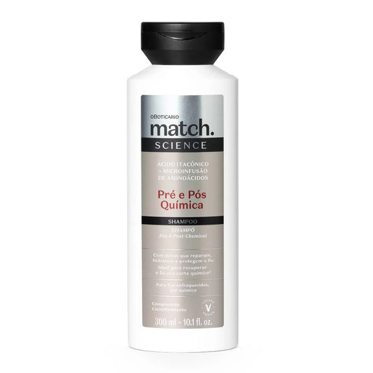 MATCH | Pré y Pós-Química Champú Match Science, 300ml