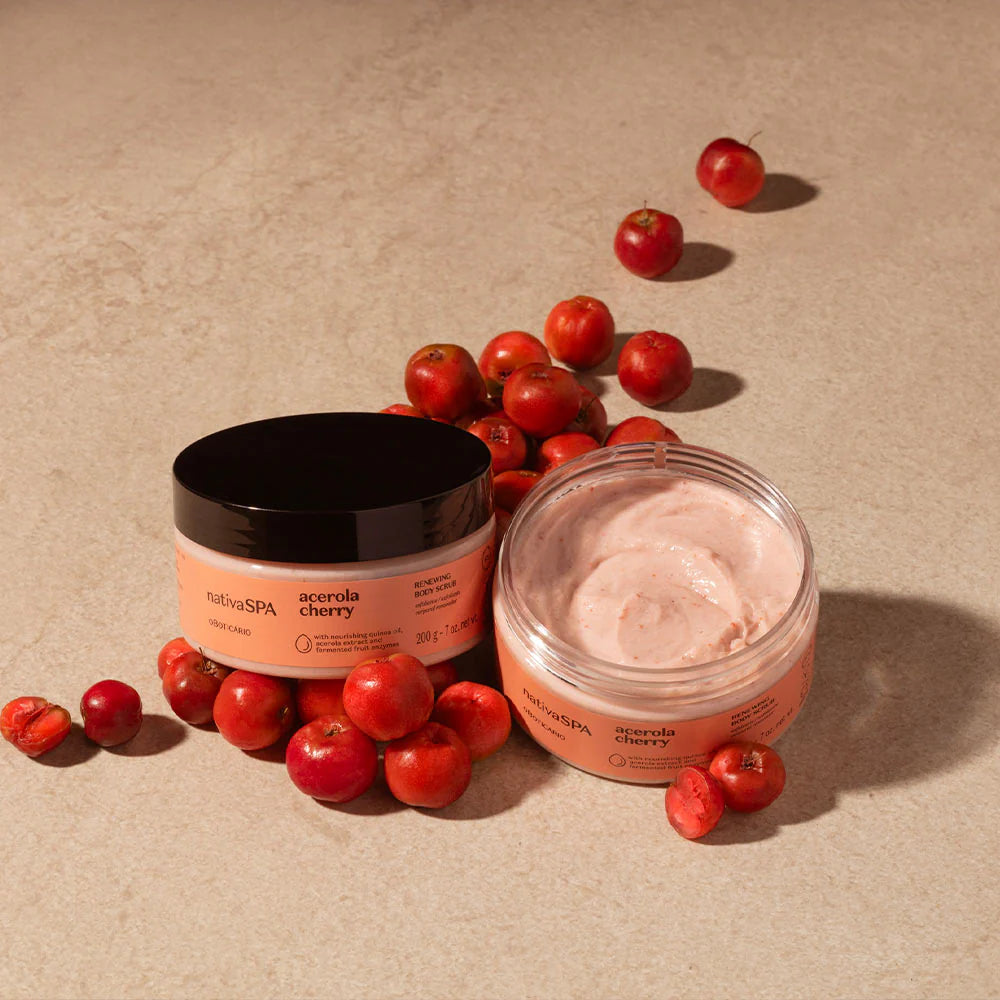 NATIVA SPA | Acerola Cherry Exfoliante Corporal, 200g